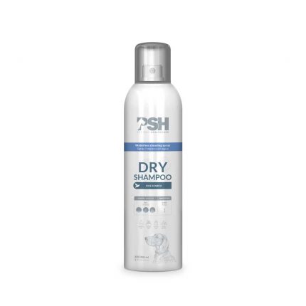 Nuestro Dry Shampoo está indicado para la higiene de la mascota en seco, formulado con almidón de arroz, que absorbe y encapsula las partículas de suciedad y el exceso de sebo, se consigue una limpieza efectiva en seco.